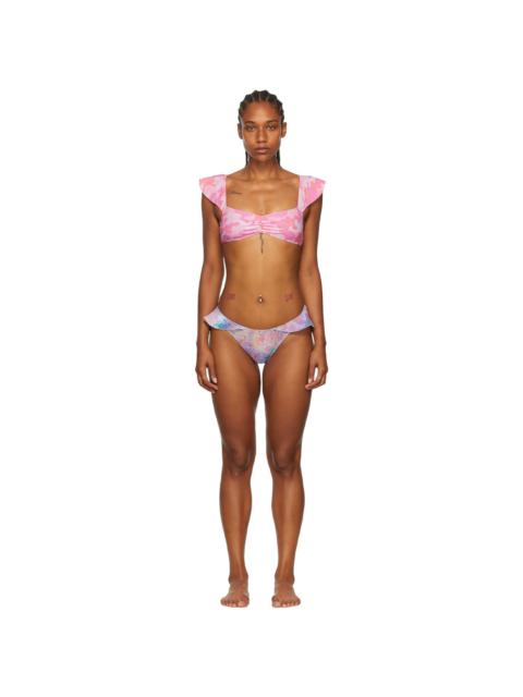 SSENSE Exclusive Purple Recycled Nylon Bikini