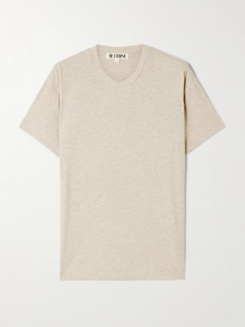 Boyfriend Ribbed Jersey T-shirt