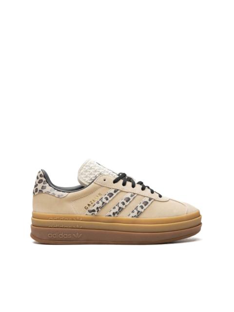Gazelle Bold "Cream Leopard" sneakers