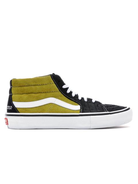 Vans Sk8-Mid Supreme Croc Corduroy Mustard