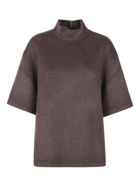 Delancey mock-neck top