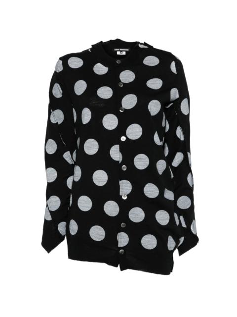 Junya Watanabe Polka Dot Buttoned Cardigan