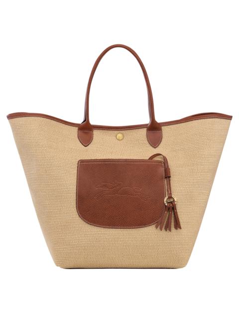 Le Pliage Collection L Basket bag Brown - Canvas