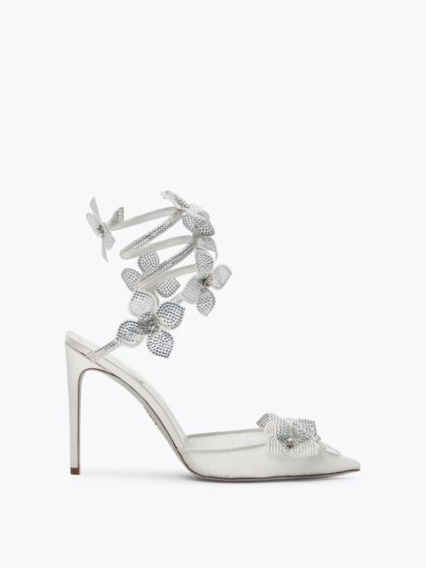Floriane White Pump 105