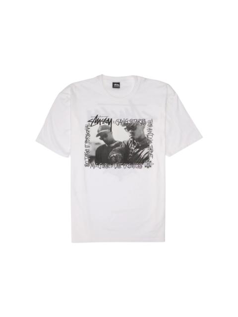 Stussy Gang Starr Take It Personal Tee White