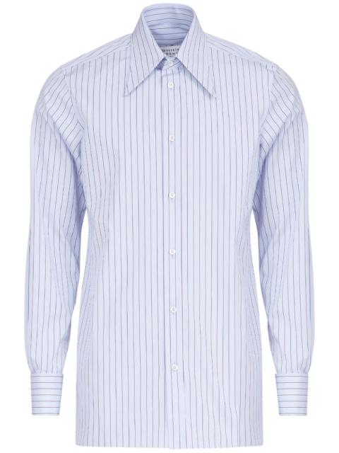 striped cotton shirt