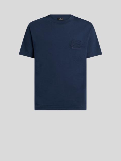 T-SHIRT WITH PEGASO EMBROIDERY