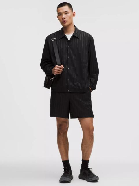 Satin Stripe Linerless Short 7"