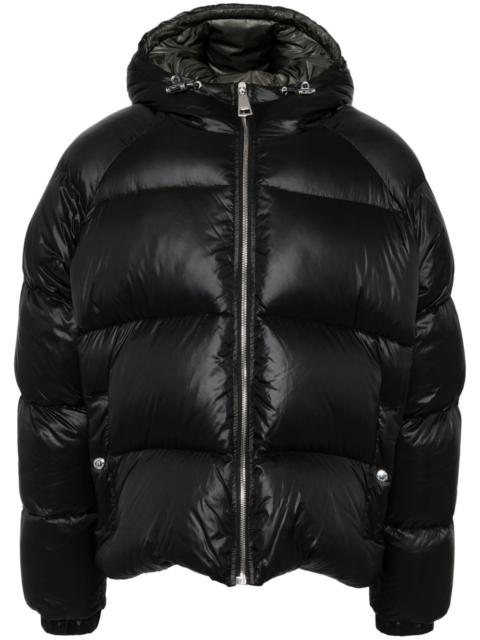 hooded padded jacket