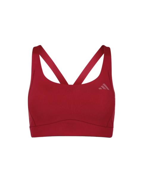 OPTIME TRAINING BRA MEDIUM SUPPORT ACTIVE MAROON