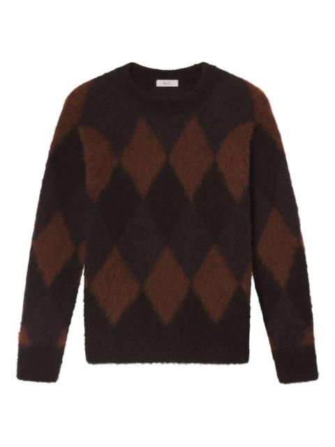 Ezra diamond-pattern sweater