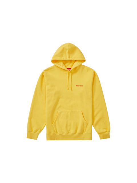 Supreme Mary Hooded Sweatshirt Pale Gold
