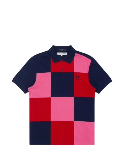 CDG SHIRT x Fred Perry Checker Polo