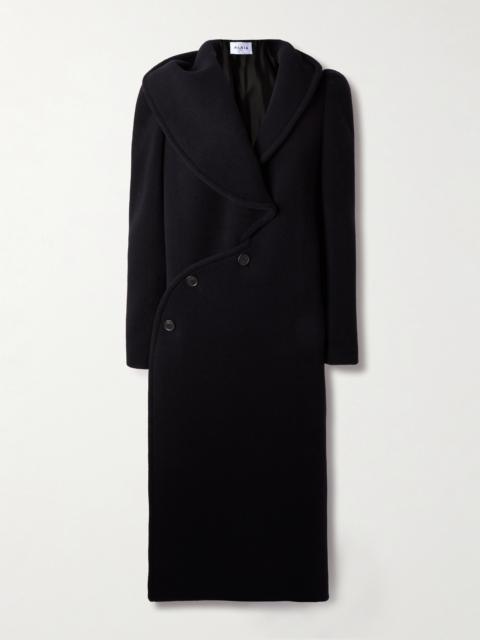 Hooded Wool Coat