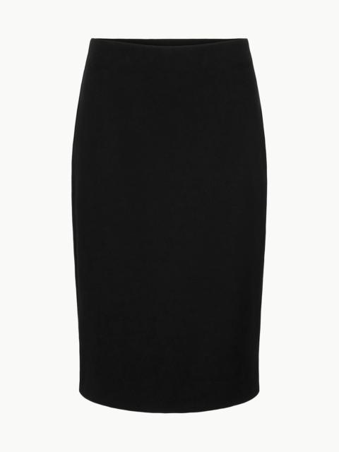 STAUD PASCALE PENCIL SKIRT BLACK
