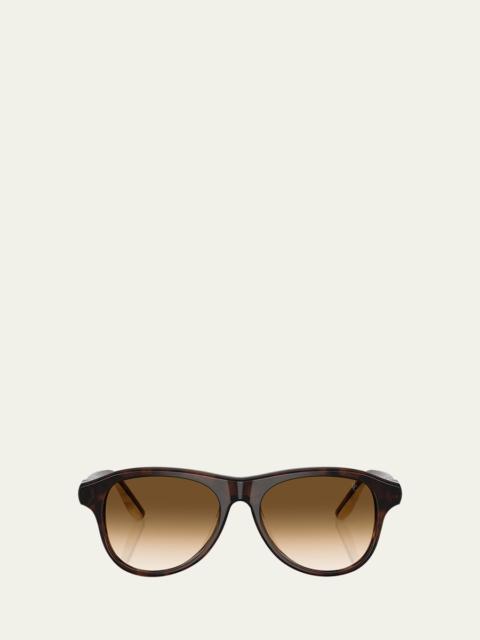 BC4015S Acetate Aviator Sunglasses