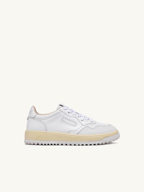GOLF LOW SNEAKERS IN WHITE LEATHER