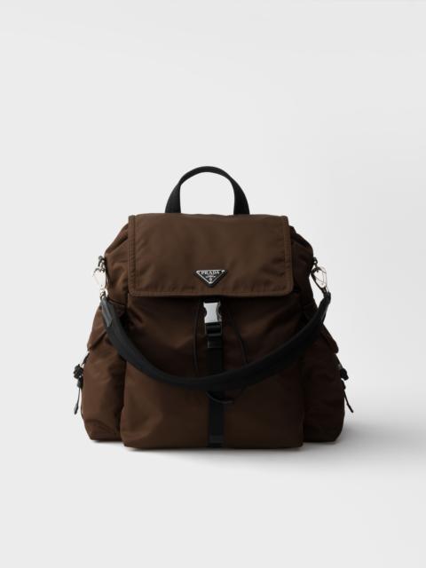 Prada Explore Re-Nylon and leather backpack