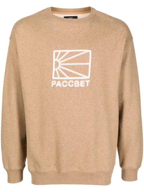 logo-motif cotton sweatshirt