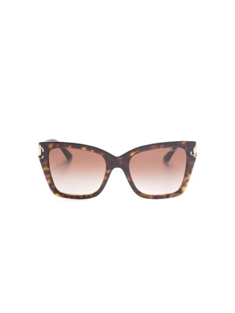 Kira oversize-frame sunglasses
