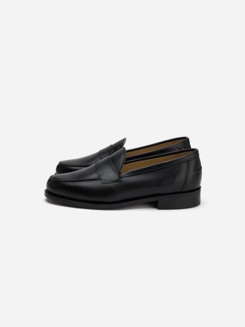 Saddle Loafer - Black Calf