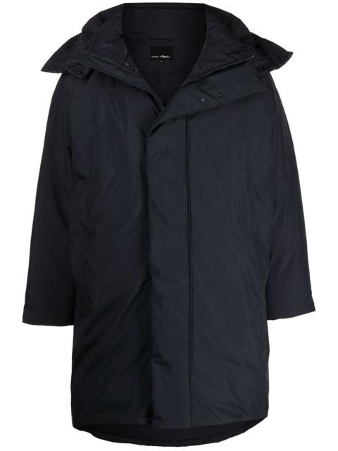 Duvet oversized parka