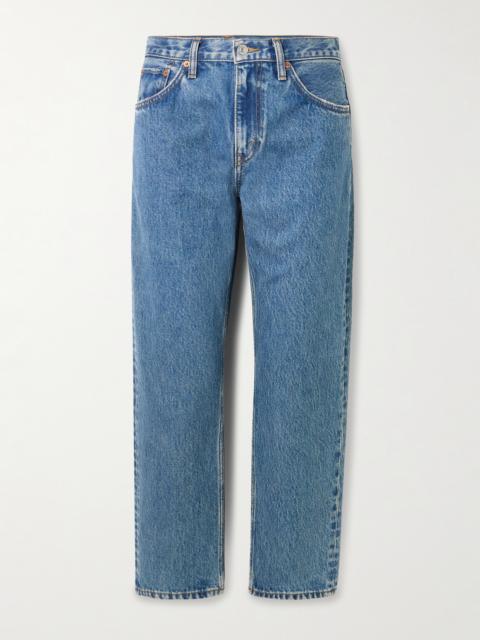 The Ollie High-rise Straight-leg Organic Jeans
