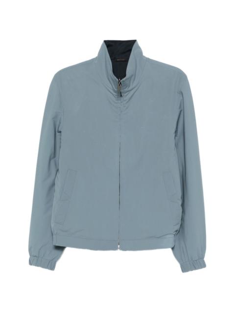zip-fastening long-sleeve jacket