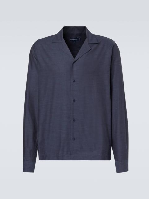 Safra cotton flannel shirt