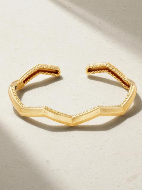 Stax 18-karat Gold Cuff
