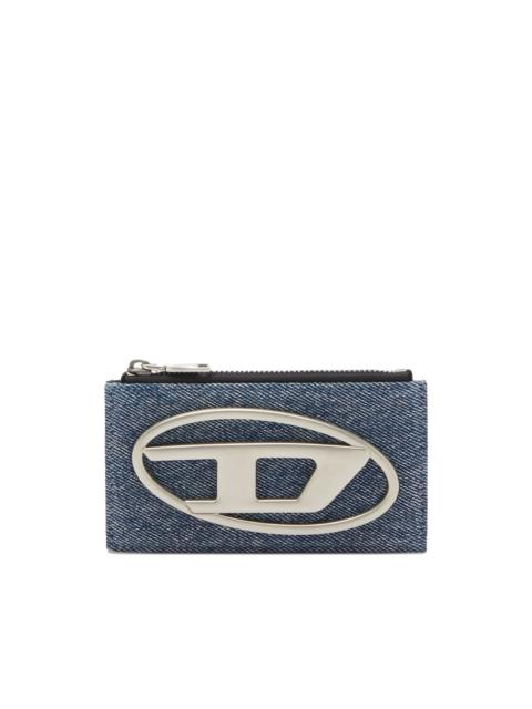logo zip card holder