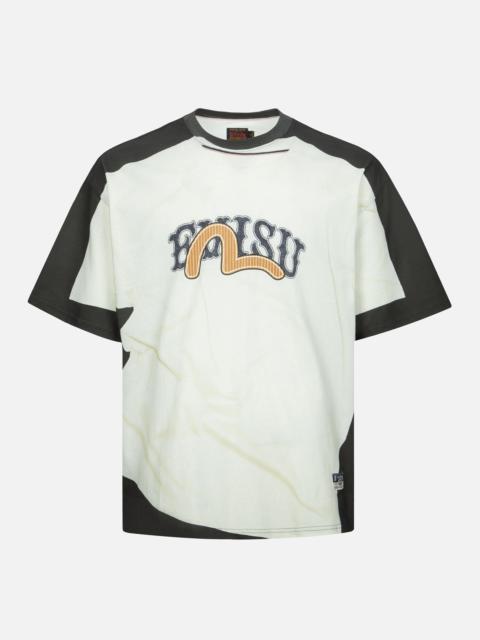 2-IN-1 LOGO AND SEAGULL PRINT LOOSE FIT T-SHIRT