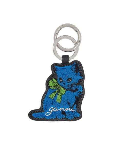 cat-shaped keyring
