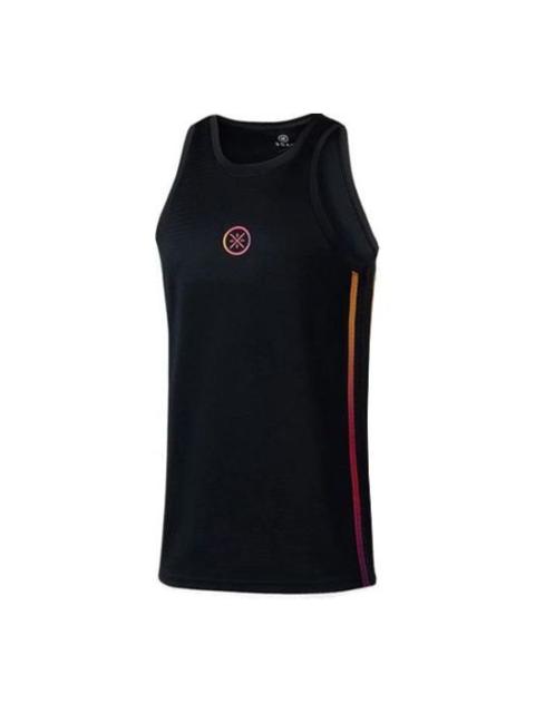 Li-Ning Way Of Wade Logo Quick-Drying Basketball Tank 'Black' AAYT013-1