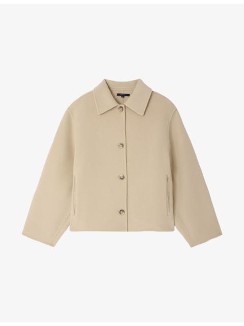 Gyoda Relaxed-Fit Wool-Blend Jacket