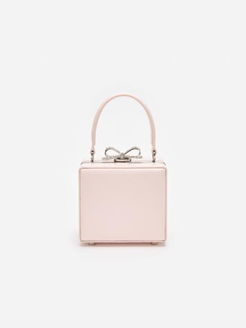 Pink Leather Micro Bag