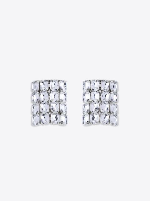 CRYSTAL PAVE EARRINGS