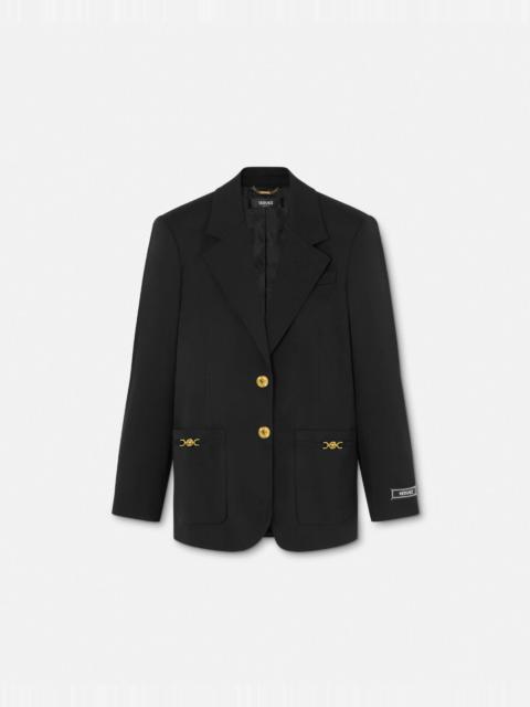 Single-Breasted Oversized Blazer
