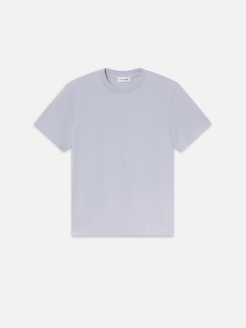Frame Logo Tee in Baby Blue