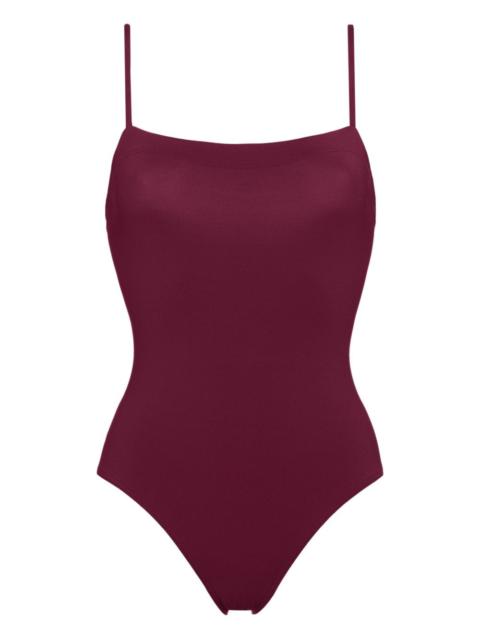 Aquarelle square-neck swimsuit