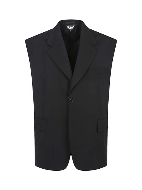 Wool sleeveless jacket