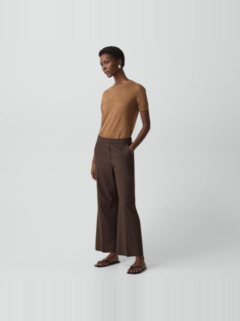 Classic Straight Pull-On Pant in Good Linen