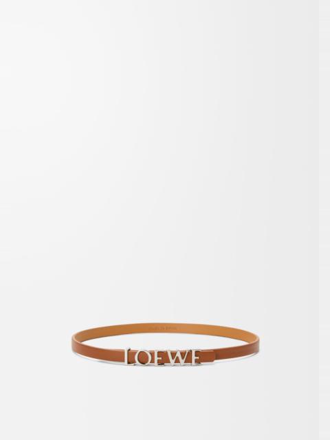 Double wrap LOEWE bracelet in calfskin