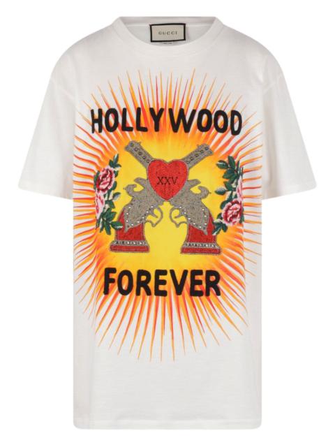 hollywood forever graphic T-shirt