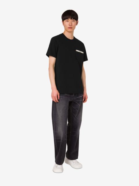 EMBROIDERED ORGANIC COTTON JERSEY T-SHIRT