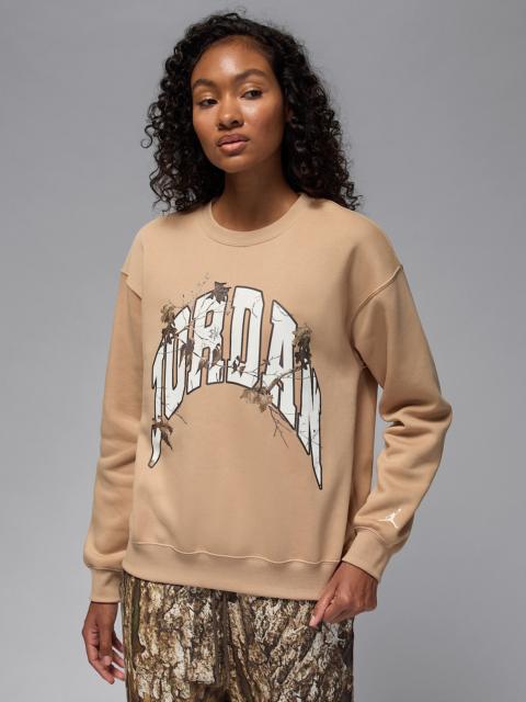 Jordan Brooklyn Fleece Women's Realtree Crew-Neck Sweatshirt