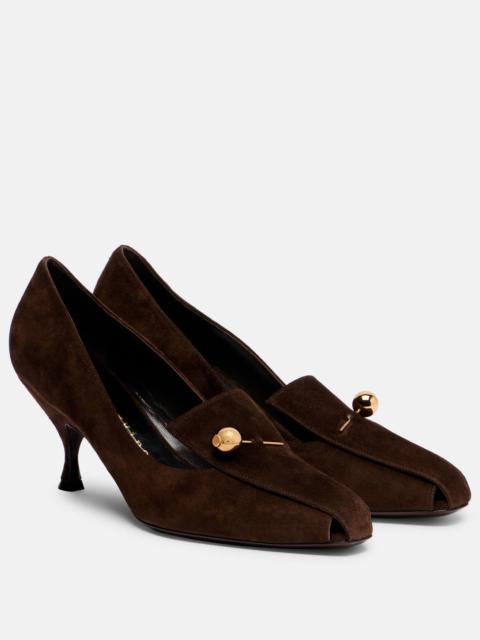 Aperitif suede pumps