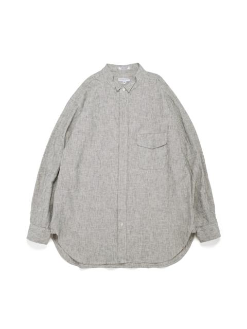 Wing Collar Shirt H.Grey CL Melange