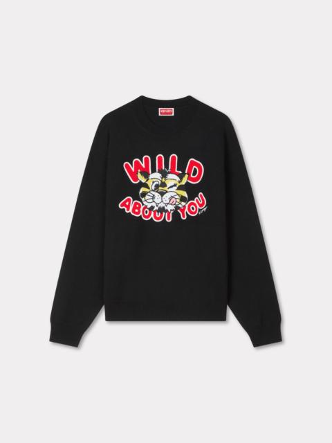 'KENZO Wild Tiger' jumper in wool cotton