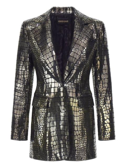 crocodile effect blazer